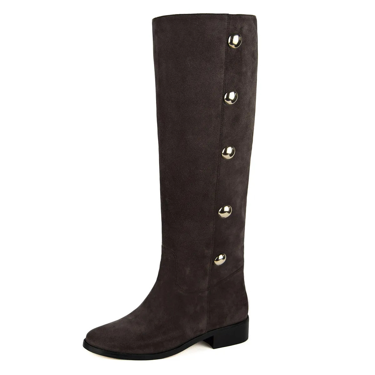 Amarillide suede, dark brown