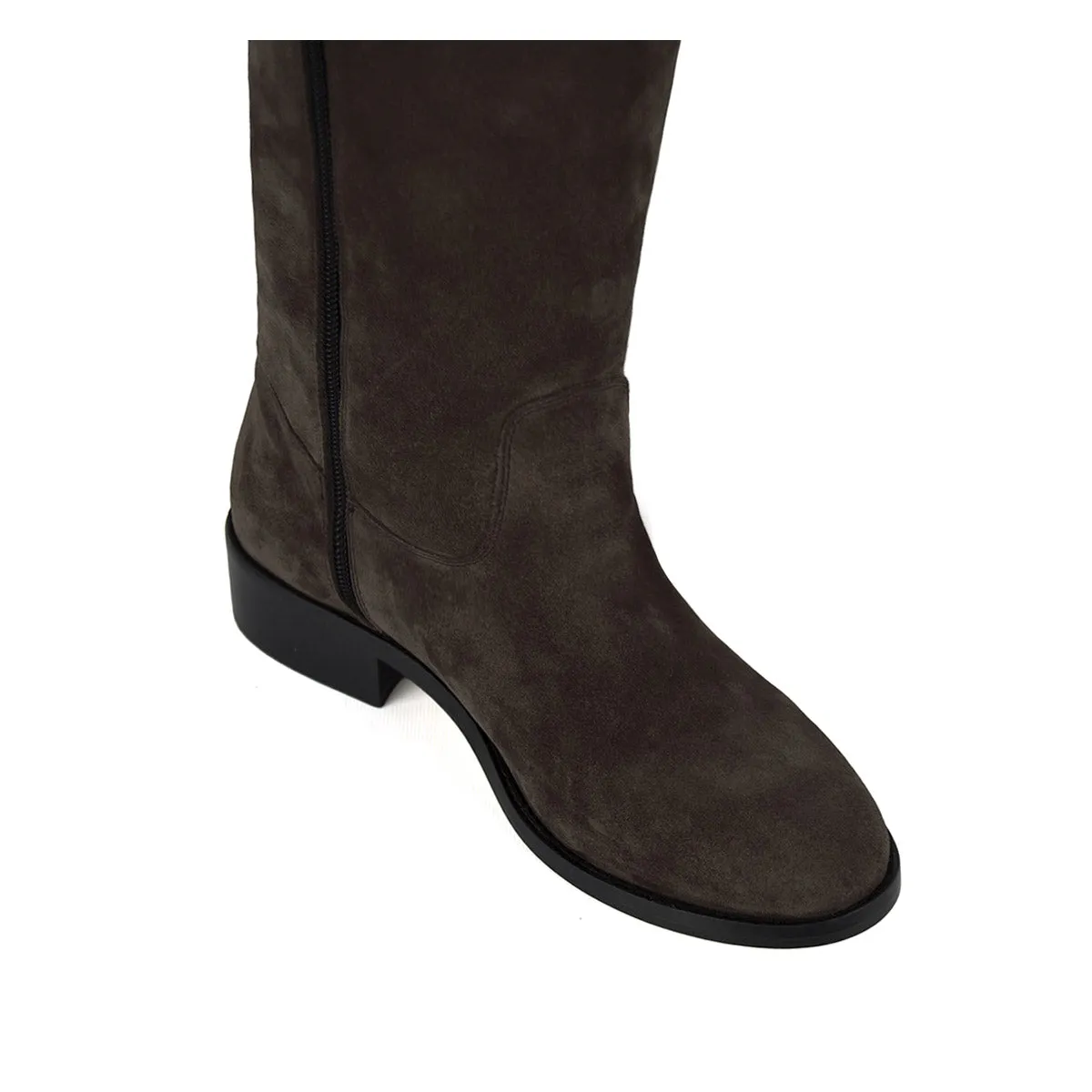 Amarillide suede, dark brown