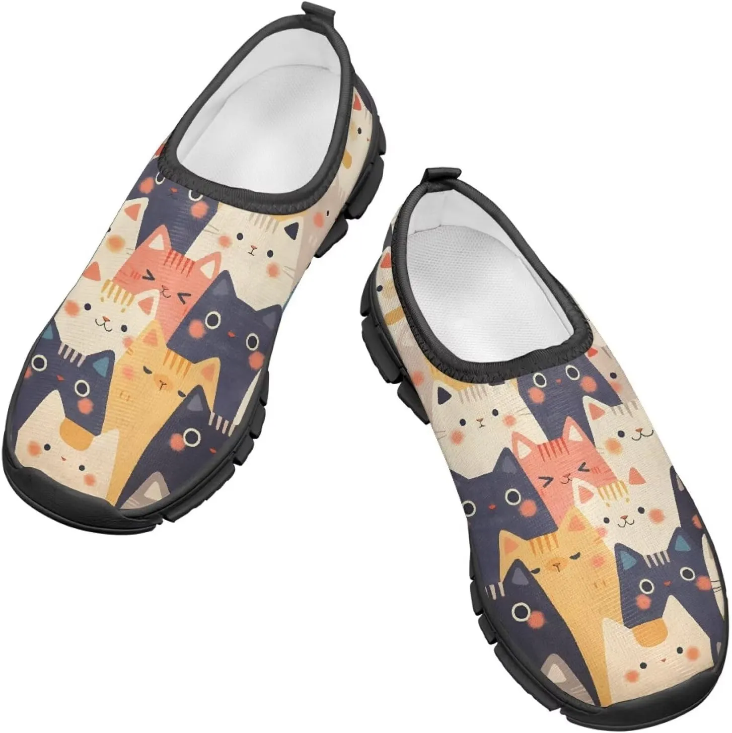 Cute Axolotl Girls Casual Shoes Lightweight Kids Tennis Sports Sneakers Slip on Walking Shoe for Travel Play School SizeUS 11-15