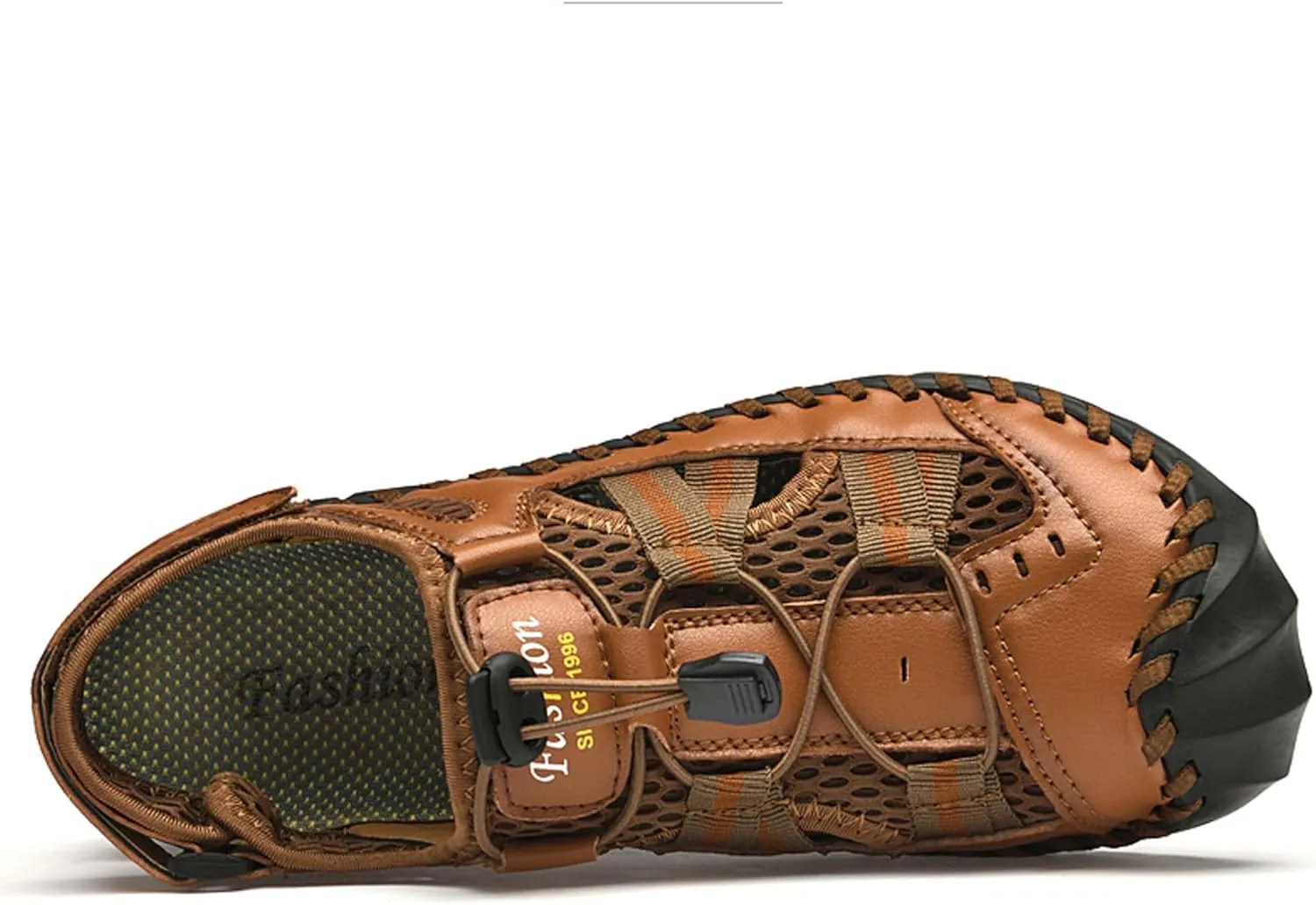 GeRRiT Mens Outdoor Casual Sandals Slippers Lightweight Anti-slip Sports Water Water Shoes Breathable Men's Sandals Fashion Hundred Sports Walking Shoes