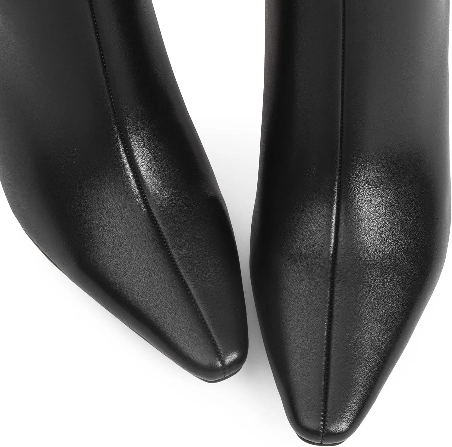 iiimmu Knee High Boots for Women Pointed Toe 3.5 IN Stiletto Heel Women Boots Zipper Knee High Boots Dress Fashion Trendy Sexy High Heel Boots