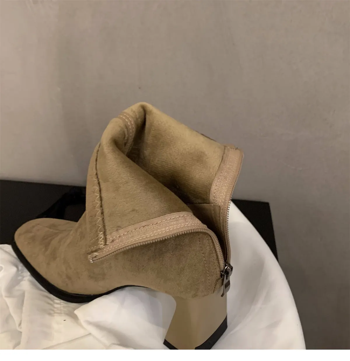 KalonBd 2025 new Martin velvet boots