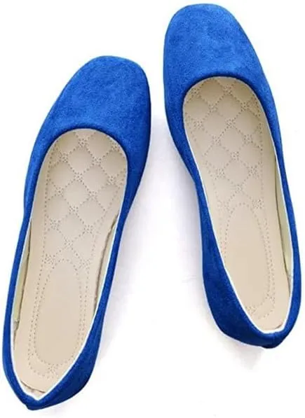 Padgene Women's Casual Ballet Flats, Ladies Ballerina Flats Girls Fashionable Ballet Pumps Dolly Shoes Womens Stylish Comfy Office Driving Flat Shoes Slip On Loafers