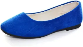 Padgene Women's Casual Ballet Flats, Ladies Ballerina Flats Girls Fashionable Ballet Pumps Dolly Shoes Womens Stylish Comfy Office Driving Flat Shoes Slip On Loafers