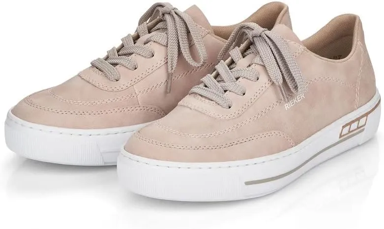 Rieker Women's Lace Up Shoes L8807, Lady Comfortable Shoes