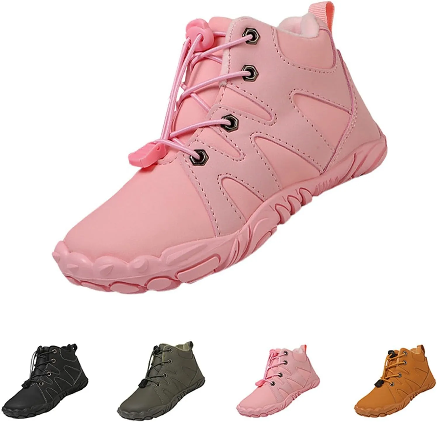 Snow Boots for Kids, Insulated Water Proof Winter Boots for Boys Girls Lightweight Warm Walking Sports Ankle Boots
