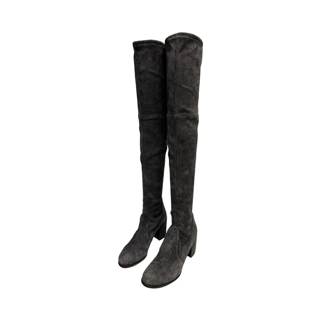 Stuart Weitzman Over-the-Knee Pull-on Boots - Size 7.5